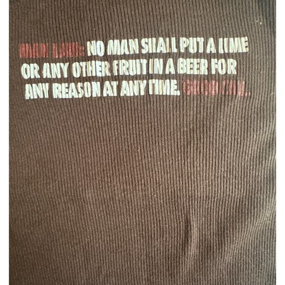 Beer Law Tank Top – Miller Lite x American Apparel | Size M/OS | Funny Retro - Picture 2 of 5